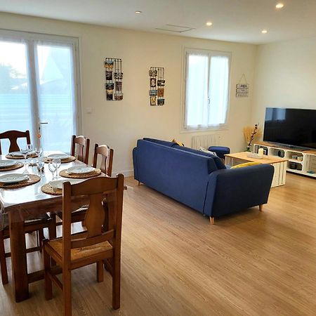 La Villa Kikifil, Bord De Mer Saint-Germain-sur-Ay Eksteriør bilde