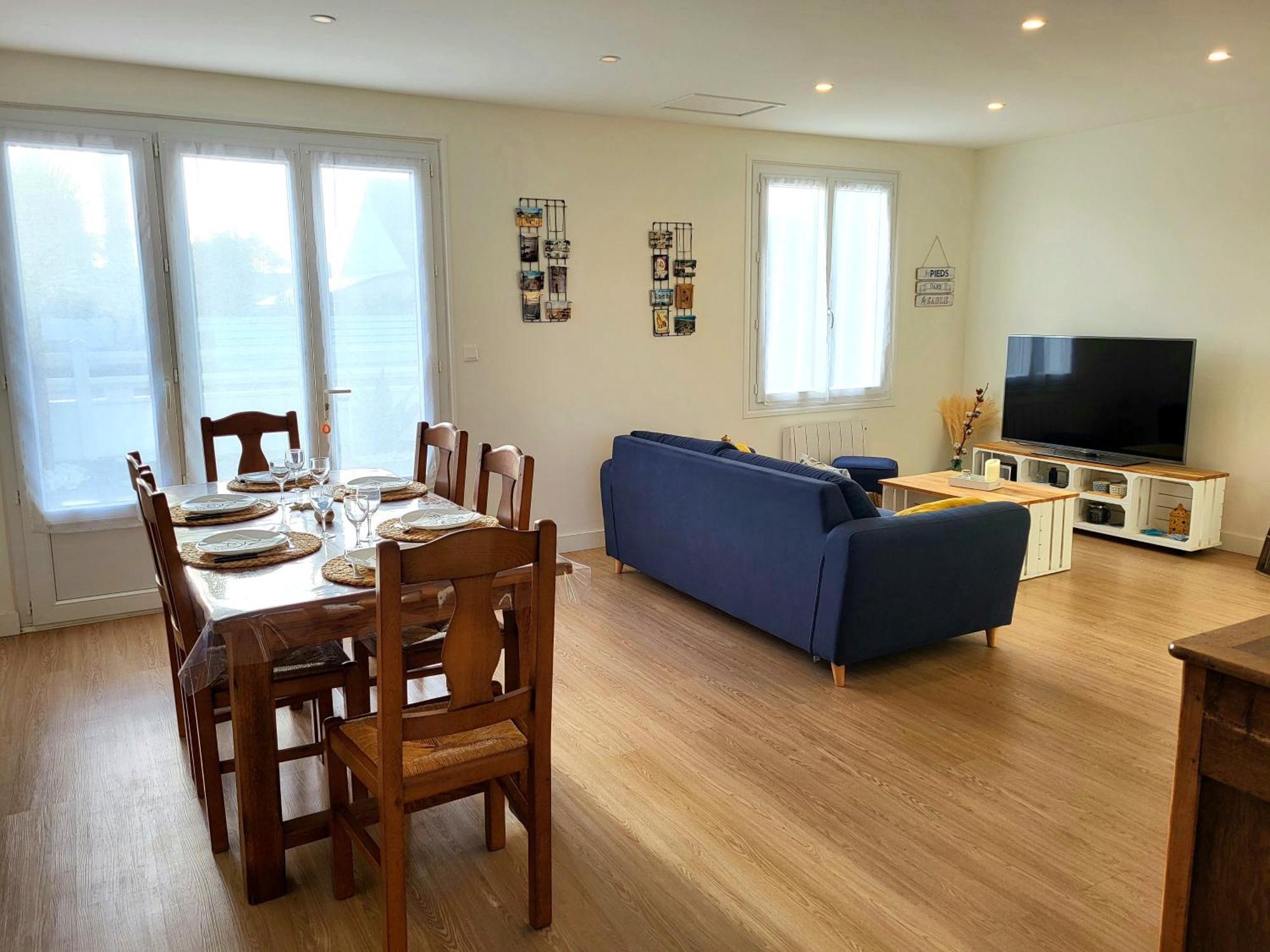 La Villa Kikifil, Bord De Mer Saint-Germain-sur-Ay Eksteriør bilde