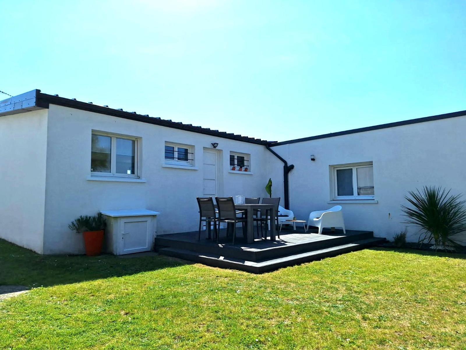 La Villa Kikifil, Bord De Mer Saint-Germain-sur-Ay Eksteriør bilde
